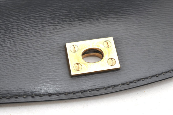 Authentic Louis Vuitton Epi Malesherbes Hand Bag Purse Black M52372 LV 5983J