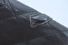 Authentic CHANEL Calf Skin Cambon Line CC Logo Bifold Long Wallet Black 5986J