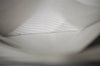 Authentic CHANEL Calf Skin V Stitch Vintage Long Wallet Purse White CC 5987J