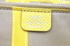 Authentic HERMES Azap Silk In Long Wallet Purse Leather Yellow 5989J