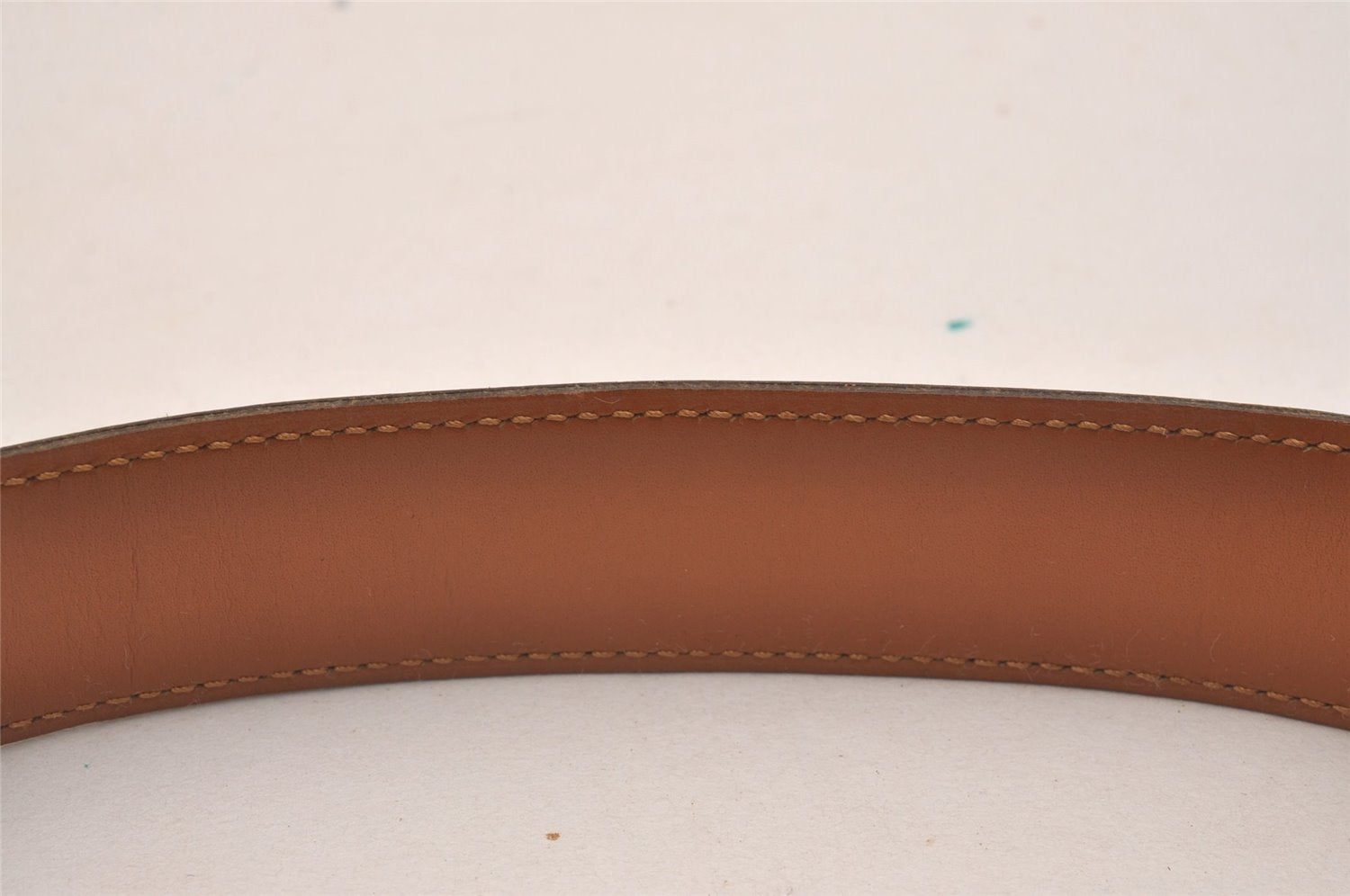 Authentic HERMES Constance Leather Belt Size 70cm 27.6