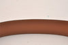 Authentic HERMES Constance Leather Belt Size 70cm 27.6" Black Brown 5994J