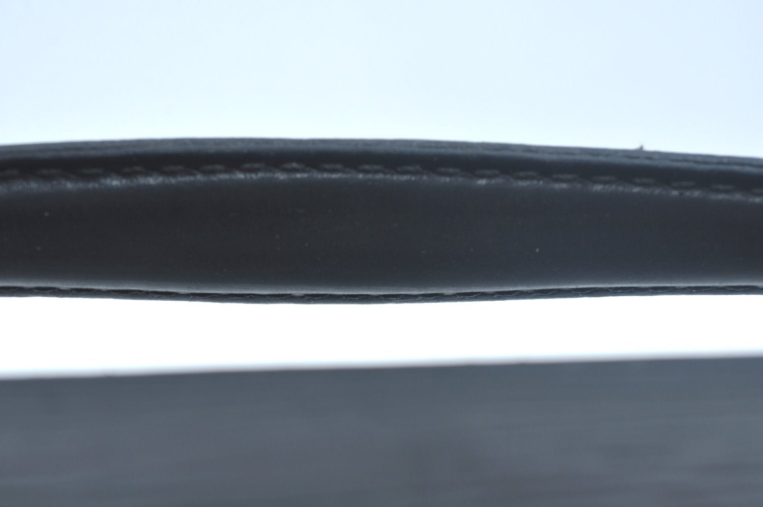 Auth Louis Vuitton Epi Porte Documents Bandouliere Briefcase M54462 Black 5996I