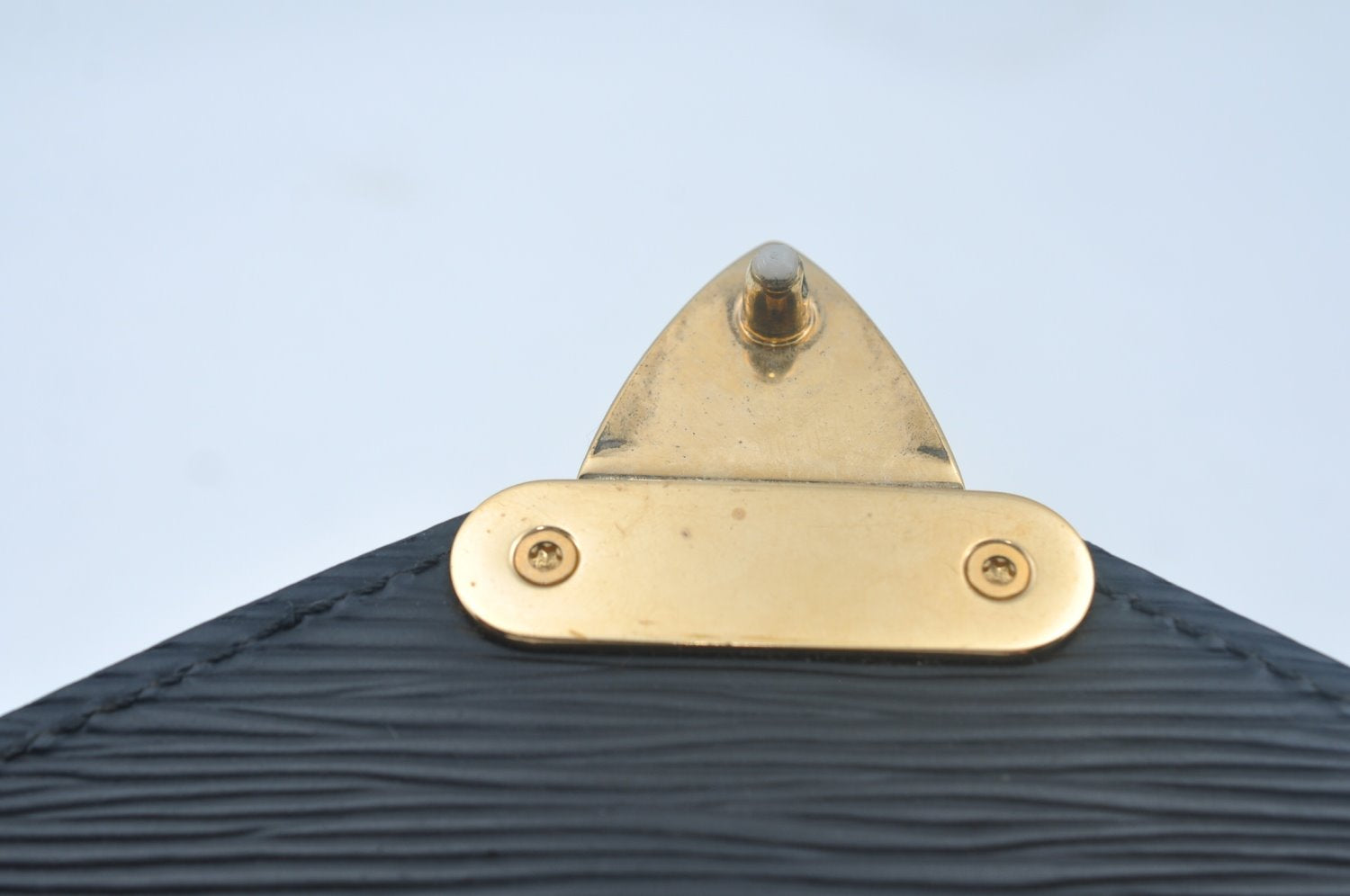 Auth Louis Vuitton Epi Porte Documents Bandouliere Briefcase M54462 Black 5996I