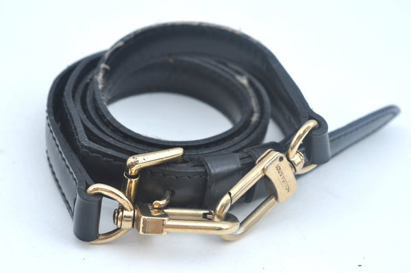 Auth Louis Vuitton Epi Porte Documents Bandouliere Briefcase M54462 Black 5996I