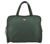 Authentic PRADA Nylon Tessuto Leather Shoulder Hand Bag Purse Green 5999K