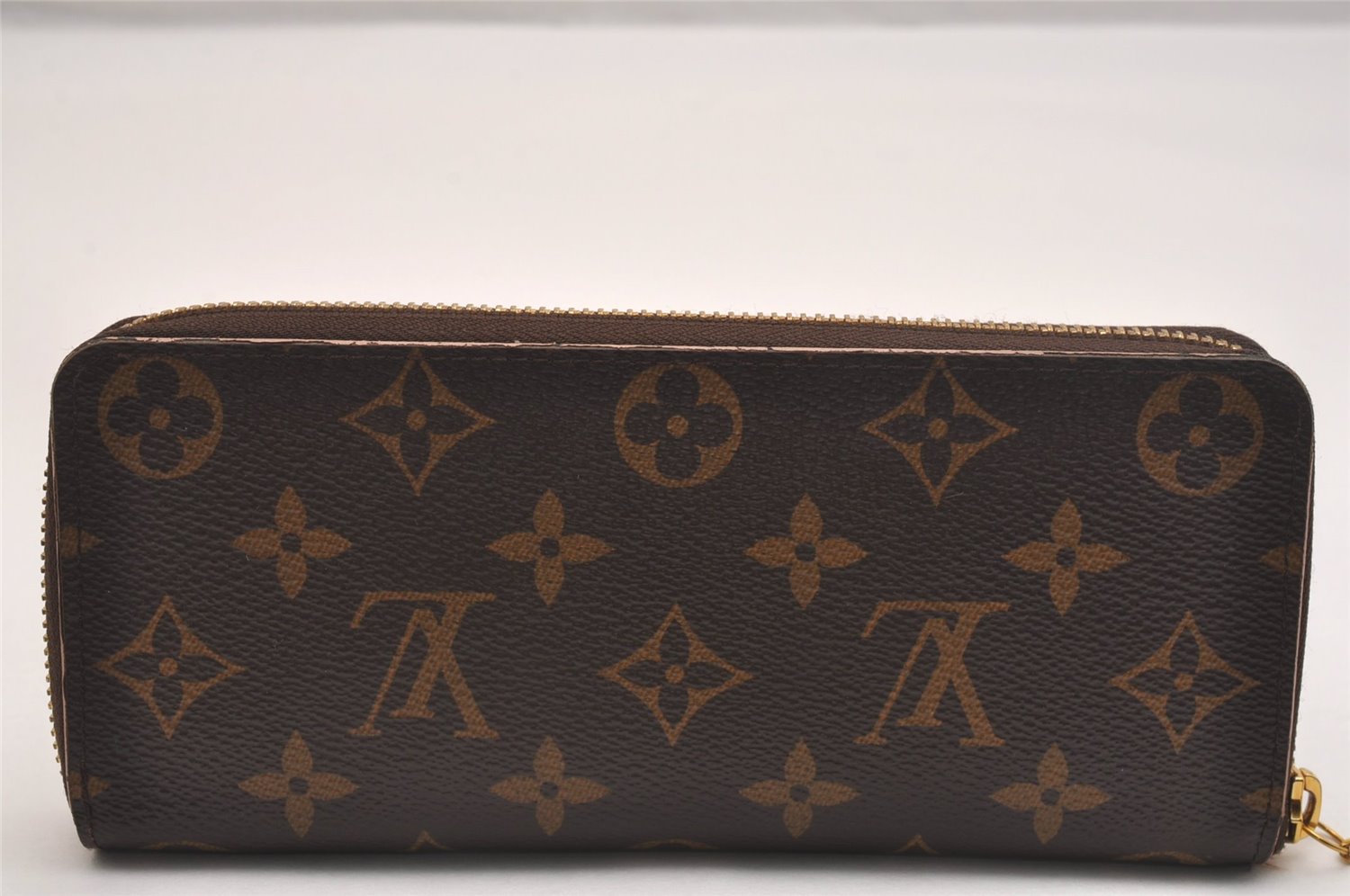 Authentic Louis Vuitton Monogram Portefeuille Clemence Wallet M68314 LV 6000J