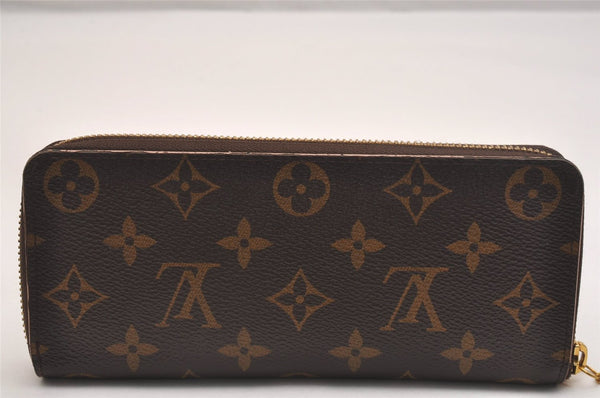 Authentic Louis Vuitton Monogram Portefeuille Clemence Wallet M68314 LV 6000J