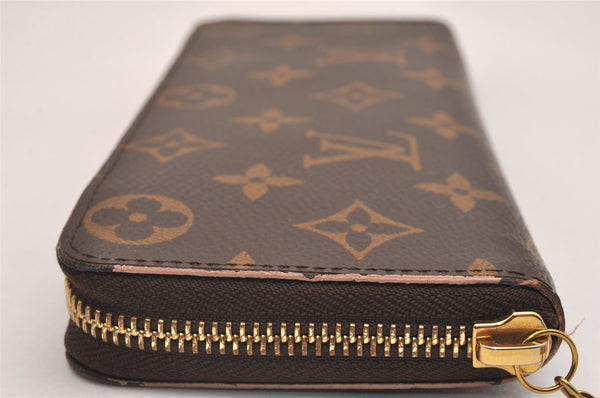 Authentic Louis Vuitton Monogram Portefeuille Clemence Wallet M68314 LV 6000J