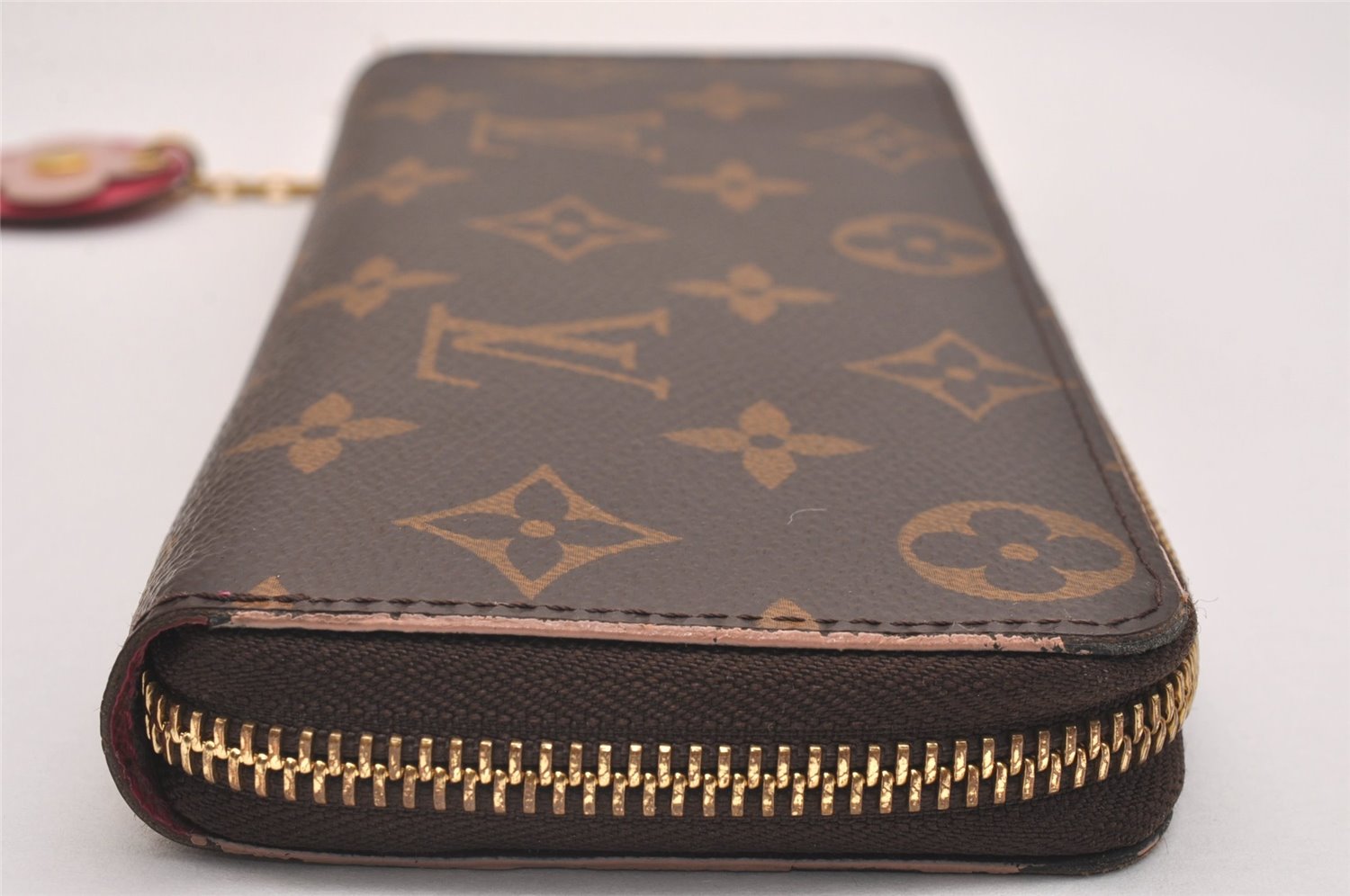 Authentic Louis Vuitton Monogram Portefeuille Clemence Wallet M68314 LV 6000J