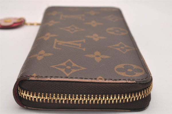 Authentic Louis Vuitton Monogram Portefeuille Clemence Wallet M68314 LV 6000J