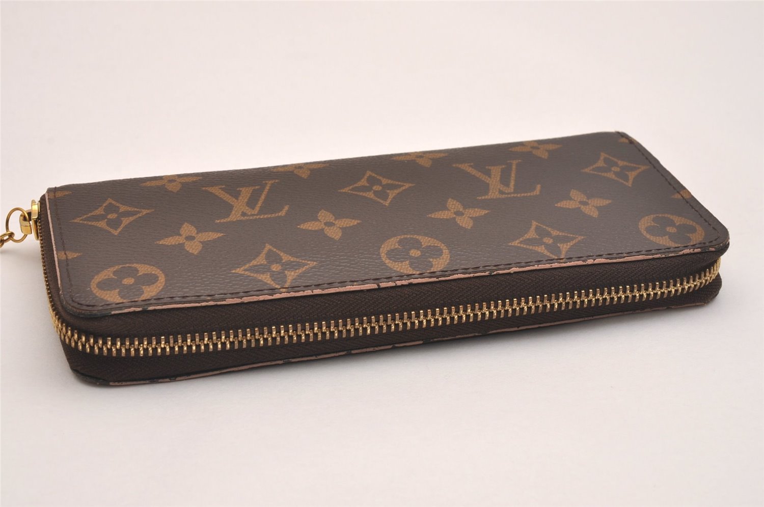 Authentic Louis Vuitton Monogram Portefeuille Clemence Wallet M68314 LV 6000J