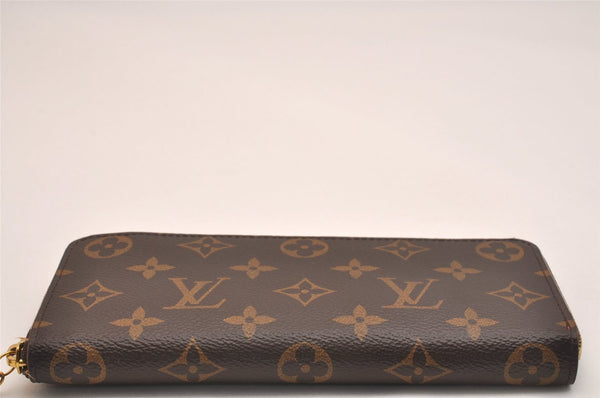 Authentic Louis Vuitton Monogram Portefeuille Clemence Wallet M68314 LV 6000J