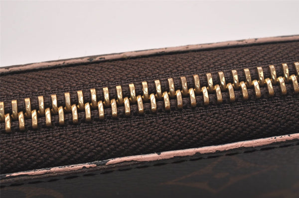 Authentic Louis Vuitton Monogram Portefeuille Clemence Wallet M68314 LV 6000J