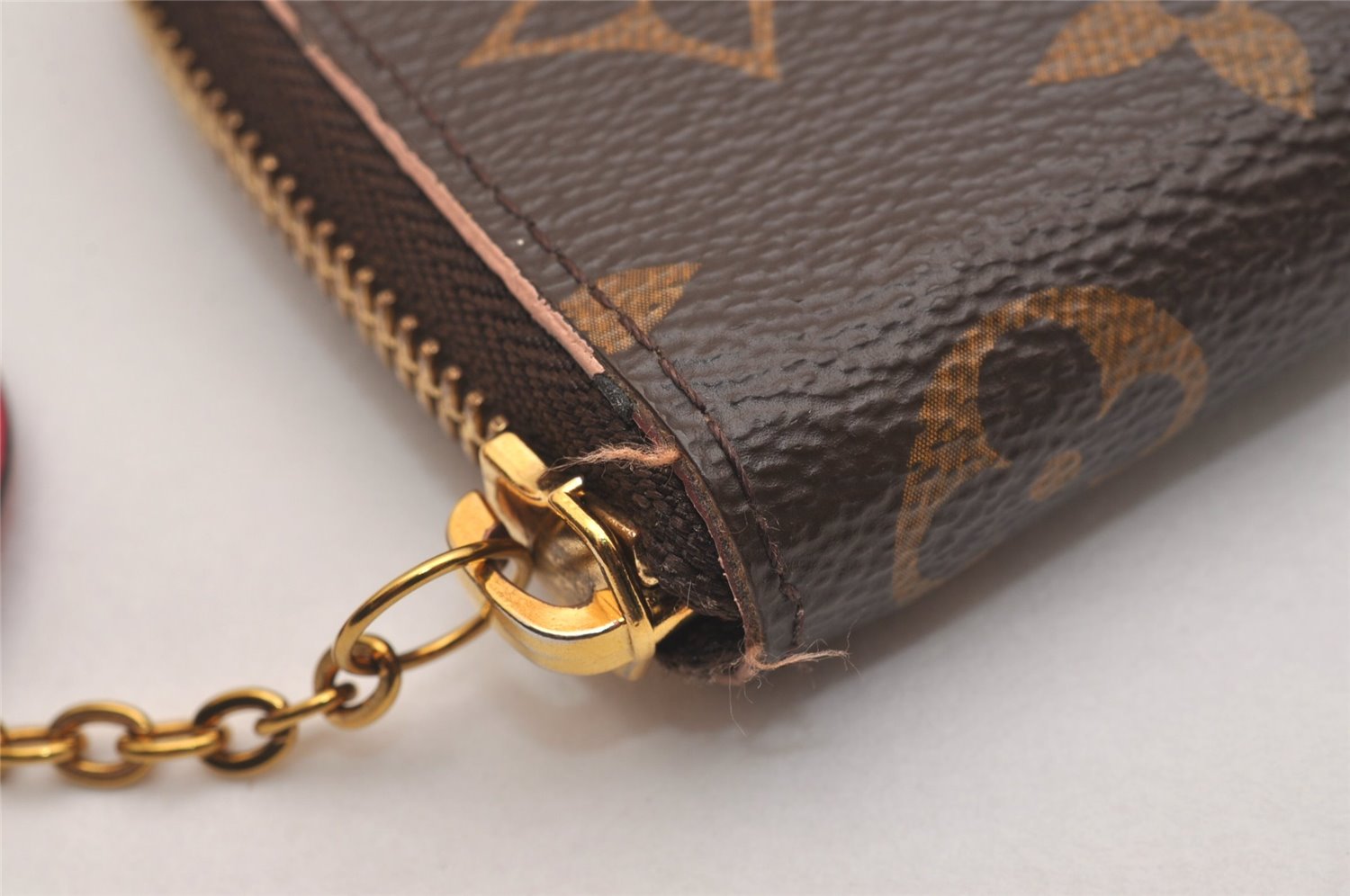 Authentic Louis Vuitton Monogram Portefeuille Clemence Wallet M68314 LV 6000J