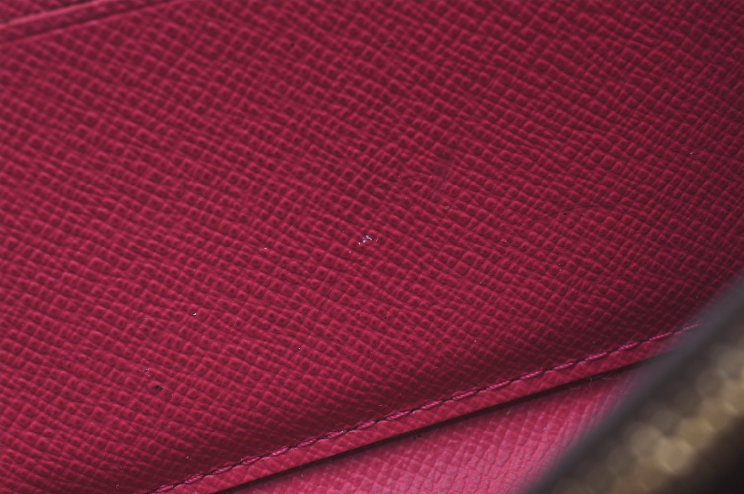 Authentic Louis Vuitton Monogram Portefeuille Clemence Wallet M68314 LV 6000J
