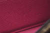 Authentic Louis Vuitton Monogram Portefeuille Clemence Wallet M68314 LV 6000J