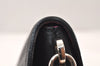 Authentic PRADA Vintage Leather Chain Shoulder Hand Bag Black 6002K