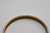 Authentic HERMES Vintage Email PM Bangle Gold Black 6003J