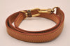 Authentic Louis Vuitton Leather Shoulder Strap Beige 39.4" LV 6004J