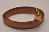 Authentic Louis Vuitton Leather Shoulder Strap Beige 39.4" LV 6004J