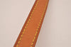 Authentic Louis Vuitton Leather Shoulder Strap Beige 39.4" LV 6004J