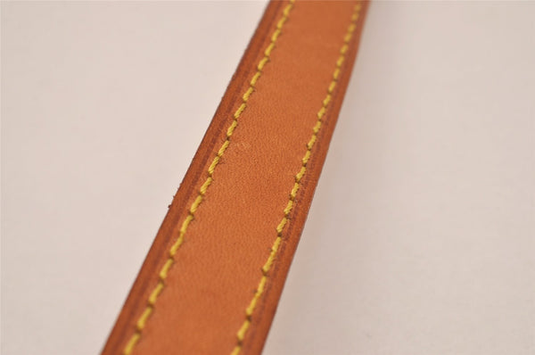 Authentic Louis Vuitton Leather Shoulder Strap Beige 39.4" LV 6004J