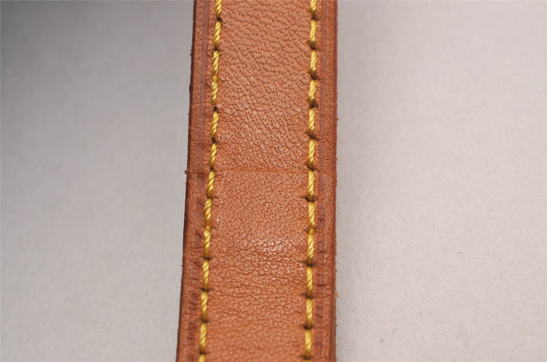 Authentic Louis Vuitton Leather Shoulder Strap Beige 39.4" LV 6004J