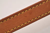 Authentic Louis Vuitton Leather Shoulder Strap Beige 39.4" LV 6004J