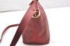 Authentic OLD COACH Vintage Shoulder Cross Body Bag Purse Leather 4130 Red 6004K