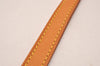 Authentic Louis Vuitton Leather Shoulder Strap Beige 46.9" LV 6005J