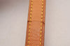 Authentic Louis Vuitton Leather Shoulder Strap Beige 46.9" LV 6005J