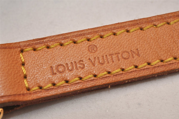 Authentic Louis Vuitton Leather Shoulder Strap Beige 46.9" LV 6005J