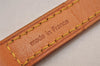 Authentic Louis Vuitton Leather Shoulder Strap Beige 46.9" LV 6005J