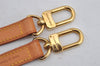 Authentic Louis Vuitton Leather Shoulder Strap Beige 39.2" LV 6006J