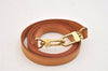 Authentic Louis Vuitton Leather Shoulder Strap Beige 39.2" LV 6006J