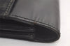 Authentic GUCCI Vintage Clutch Hand Bag Purse Nylon Leather Black 6006K