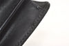 Authentic GUCCI Vintage Clutch Hand Bag Purse Nylon Leather Black 6006K