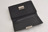 Authentic GUCCI Vintage Clutch Hand Bag Purse Nylon Leather Black 6006K