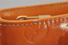 Authentic Louis Vuitton Vernis Houston Shoulder Hand Bag Orange M91053 LV 6007J