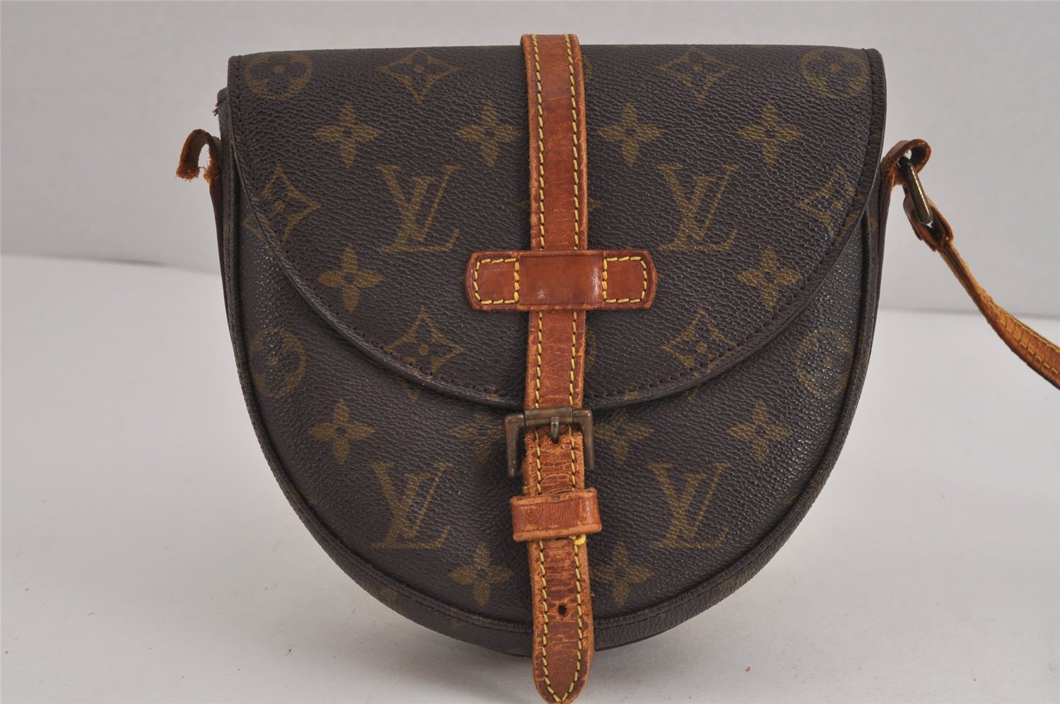 Authentic Louis Vuitton Monogram Chantilly PM Shoulder Bag M51234 Junk 6008J