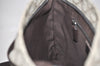 Authentic GUCCI Shoulder Cross Body Bag Purse GG PVC Leather 141626 Brown 6009K