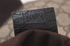 Authentic GUCCI Shoulder Cross Body Bag Purse GG PVC Leather 141626 Brown 6009K