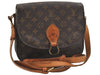 Authentic Louis Vuitton Monogram Saint Cloud GM M51242 Shoulder Cross Bag 6010J