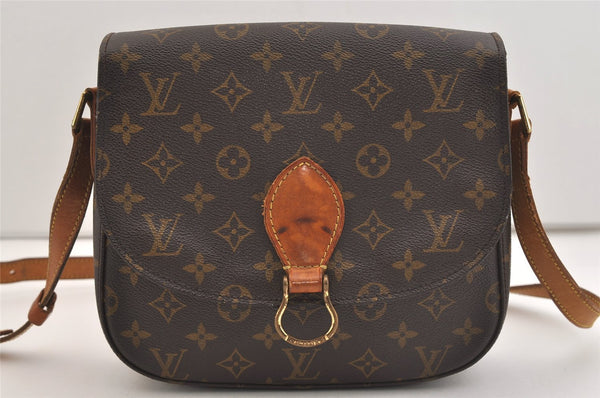 Authentic Louis Vuitton Monogram Saint Cloud GM M51242 Shoulder Cross Bag 6010J