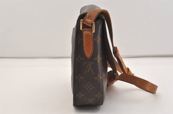 Authentic Louis Vuitton Monogram Saint Cloud GM M51242 Shoulder Cross Bag 6010J