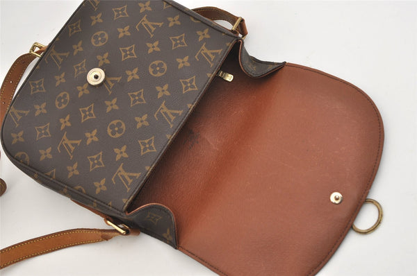 Authentic Louis Vuitton Monogram Saint Cloud GM M51242 Shoulder Cross Bag 6010J