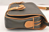 Authentic GUCCI Vintage Shoulder Cross Bag Purse Leather Brown Khaki 6010K