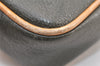Authentic GUCCI Vintage Shoulder Cross Bag Purse Leather Brown Khaki 6010K