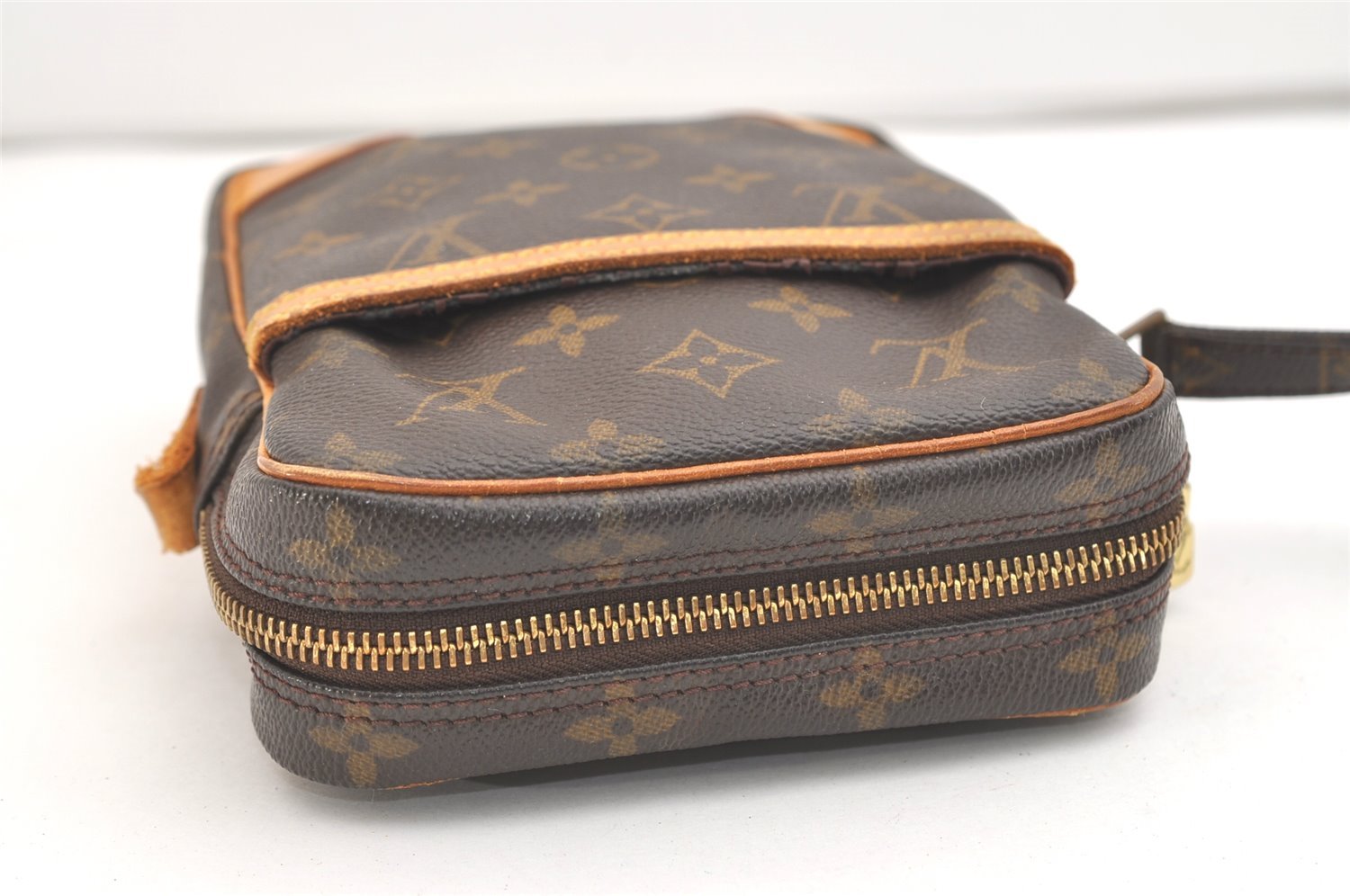 Authentic Louis Vuitton Monogram Danube Shoulder Crossbody Bag M45266 Junk 6012J
